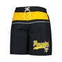 Men's Black Pittsburgh Penguins Freestyle Volley Swim Shorts
