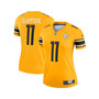 Women's Chase Claypool Gold-Tone Pittsburgh Steelers Inverted Legend Game Jersey