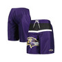 Men's Purple Baltimore Ravens Sea Wind Swim Trunks