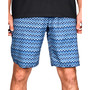 Men's Zig Zag Print Windjammer Hybrid Shorts