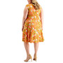 Plus Size Julie Floral A-Line Dress