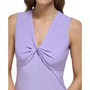 Women's Sleeveless Center Twisted-Front T-Shirt