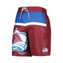 Men's Burgundy Colorado Avalanche Sea Wind Swim Trunks