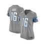 Women's Jared Goff Silver Detroit Lions Game Jersey