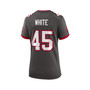 Women's Devin White Pewter Tampa Bay Buccaneers Game Jersey