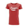 Women's Red Utah Utes 2022 PAC-12 Football Conference Champions Locker Room T-shirt