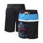 Men's Black Miami Marlins Sea Wind Swim Shorts