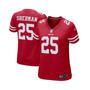 Women's Richard Sherman Scarlet San Francisco 49ers Game Player Jersey