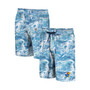 Men's Blue Kansas Jayhawks Realtree Aspect Ohana Swim Shorts