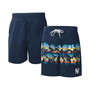 Men's Navy New York Yankees Breeze Volley Swim Shorts