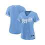 Women's Light Blue Kansas City Royals Alternate Replica Team Logo Jersey