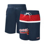 Men's Navy Atlanta Braves Sea Wind Swim Shorts