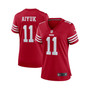 Women's Brandon Aiyuk Scarlet San Francisco 49ers Player Game Jersey