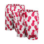 Men's White, Cardinal Arkansas Razorbacks Pineapple Swim Shorts