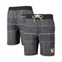 Men's Charcoal New York Yankees Horizon Volley Swim Trunks