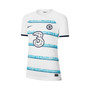 Women's White Chelsea 2022/23 Away Breathe Stadium Blank Replica Jersey