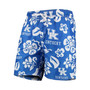Men's Royal Kentucky Wildcats Floral Volley Swim Trunks