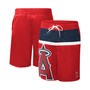 Men's Red Los Angeles Angels Sea Wind Swim Shorts