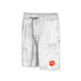 Men's White Clemson Tigers Realtree Aspect Ohana Swim Shorts