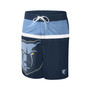 Men's Navy Memphis Grizzlies Sea Wind Swim Trunks