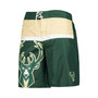 Men's Hunter Green Milwaukee Bucks Sea Wind Swim Trunks