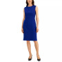 Women's Sleeveless Princess-Seam Sheath Dress