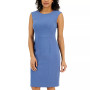 Women's Sleeveless Princess-Seam Sheath Dress