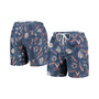 Men's Navy Virginia Cavaliers Vintage-Like Floral Swim Trunks