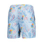 Men's Light Blue Kansas Jayhawks Vintage-Inspired Floral Swim Trunks