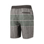 Men's Charcoal Oakland Athletics Horizon Volley Swim Trunks