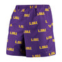 Men's Purple LSU Tigers Backcast II 8" Omni-Shade Hybrid Shorts