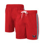 Men's Red and Navy Washington Capitals Sand Beach Swim Shorts
