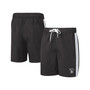 Men's Black, Gray Brooklyn Nets Sand Beach Volley Swim Shorts