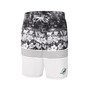 Men's Black, White Miami Dolphins Ocean Tide Swim Trunks