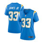 Women's Derwin James Powder Blue Los Angeles Chargers Game Jersey