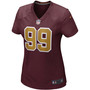 Women's Chase Young Burgundy Washington Football Team Alternate Game Jersey