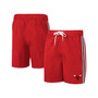 Men's Red Chicago Bulls Sand Beach Volley Swim Shorts