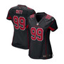 Women's J.J. Watt Black Arizona Cardinals 2nd Alternate Game Jersey