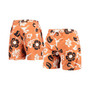 Men's Texas Orange Texas Longhorns Floral Volley Logo Swim Trunks