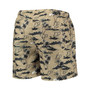Men's Gold Purdue Boilermakers Island Palm Swim Trunks