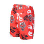 Men's Red Texas Tech Red Raiders Floral Volley Logo Swim Trunks