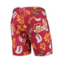 Men's Maroon Minnesota Golden Gophers Floral Volley Logo Swim Trunks