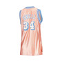Women's Shaquille O'Neal Pink Los Angeles Lakers 75th Anniversary Rose Gold 1996 Swingman Jersey