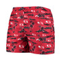 Men's Scarlet Nebraska Huskers Island Palm Swim Trunks