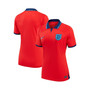 Women's Red England National Team 2022/23 Away Breathe Stadium Replica Blank Jersey