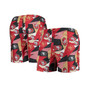Men's Scarlet and Gold San Francisco 49ers Geo Print Swim Trunks