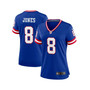 Women's Daniel Jones Royal New York Giants Classic Player Game Jersey
