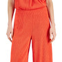 Women's Crinkle-Rib Wide-Leg Pull-On Pants
