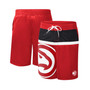 Men's Red Atlanta Hawks Sea Wind Swim Trunks