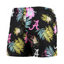 Men's Black Alabama Crimson Tide Neon Floral Swim Trunks